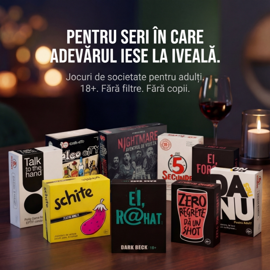 Jocuri de societate pentru adulți – Idei de distracție cu prietenii și familia